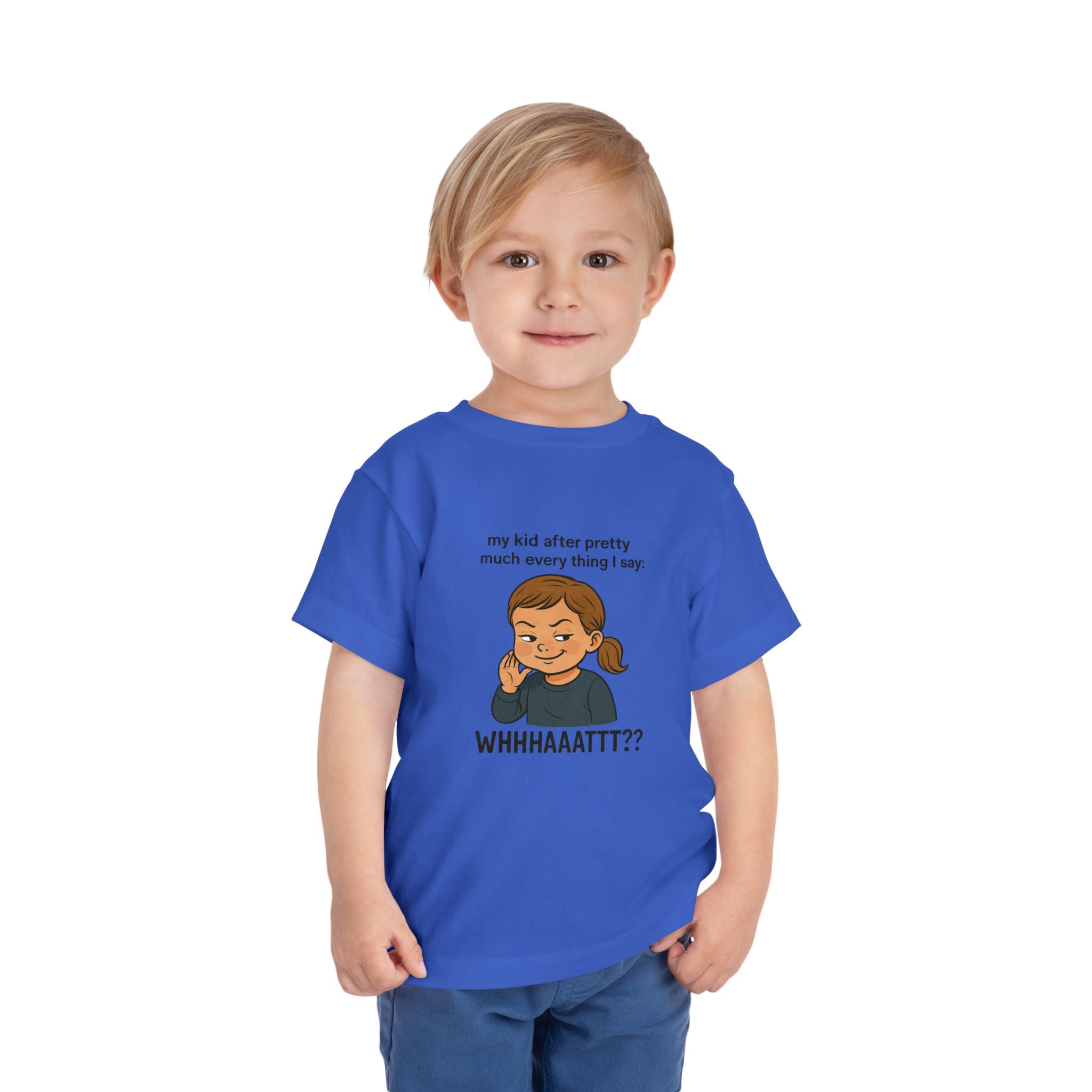 Whimsical Toddler Tee - My Kid After Pretty Much Everything, Funny Kids Shirt, Gift for Parents, Everyday Wear, Kids Humor Clothing