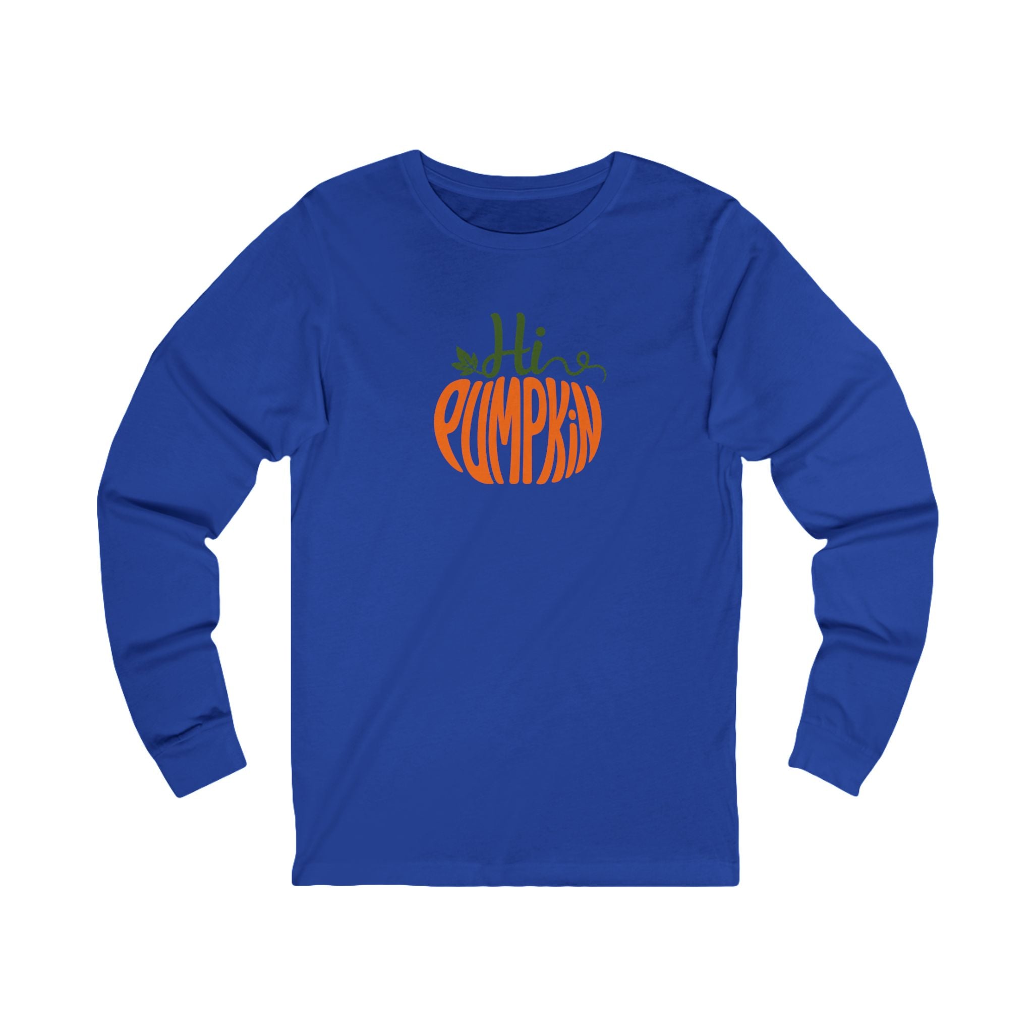 Hi Pumpkin Unisex Jersey Long Sleeve Tee