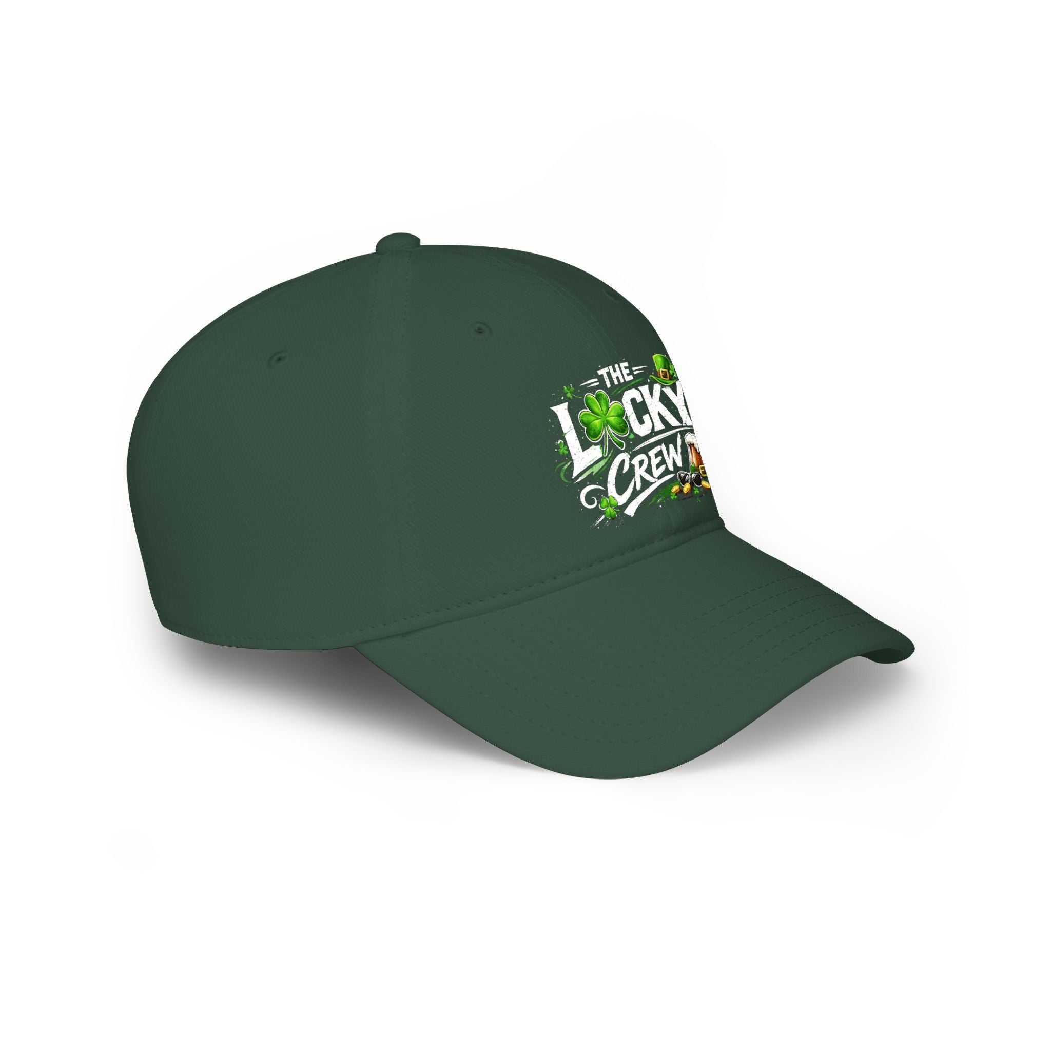 The Lucky Crew Baseball Cap — St. Patrick's Day Shamrock Hat