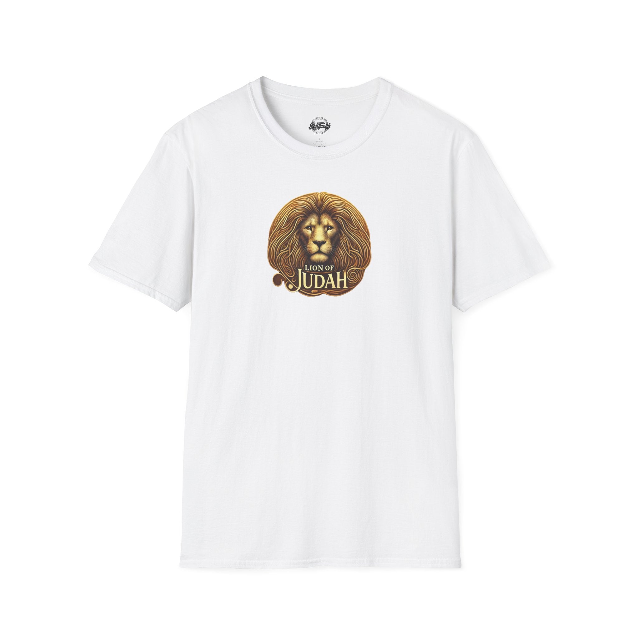 Lion of Judah Unisex Softstyle T-Shirt - Spiritual and Inspirational Apparel
