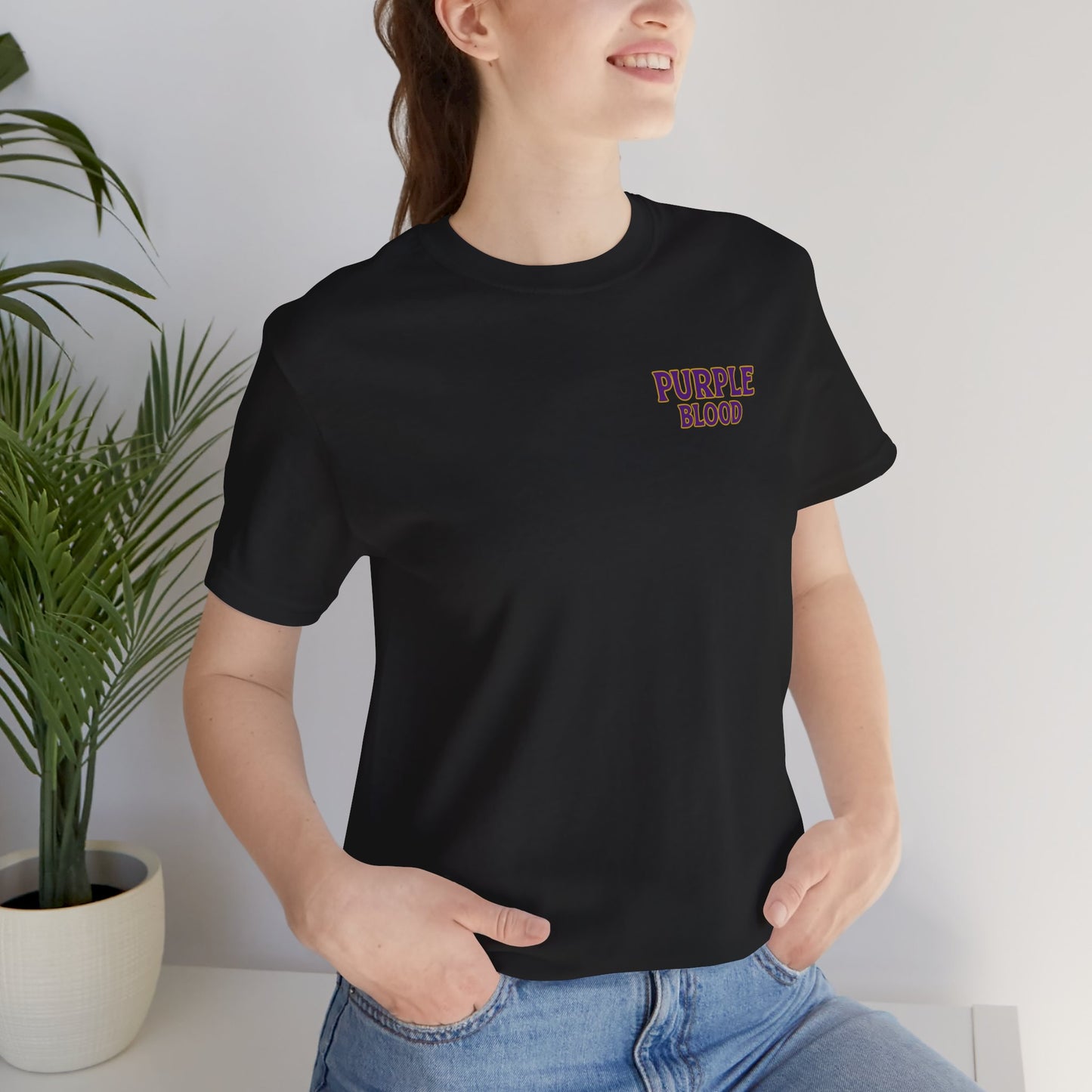 T-Shirt - Baltimore Purple Blood Unisex Jersey Short Sleeve Tee