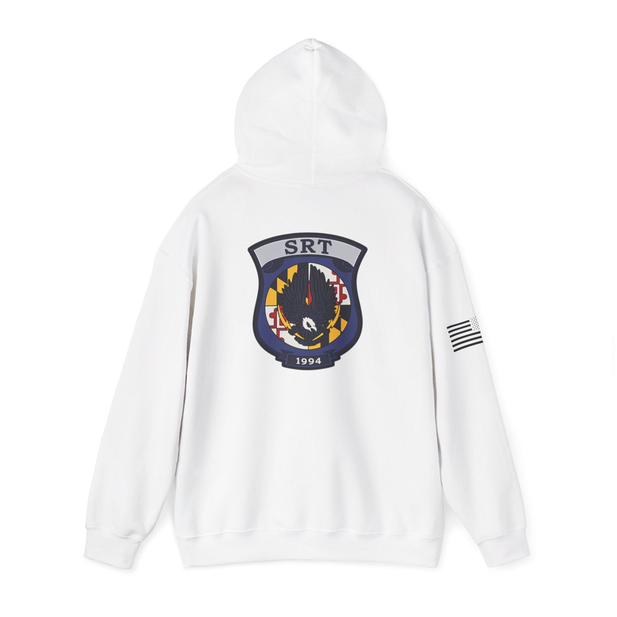 Level 2 SRT Hoodie — Firewatch Crest Graphic Hooded Sweatshirt