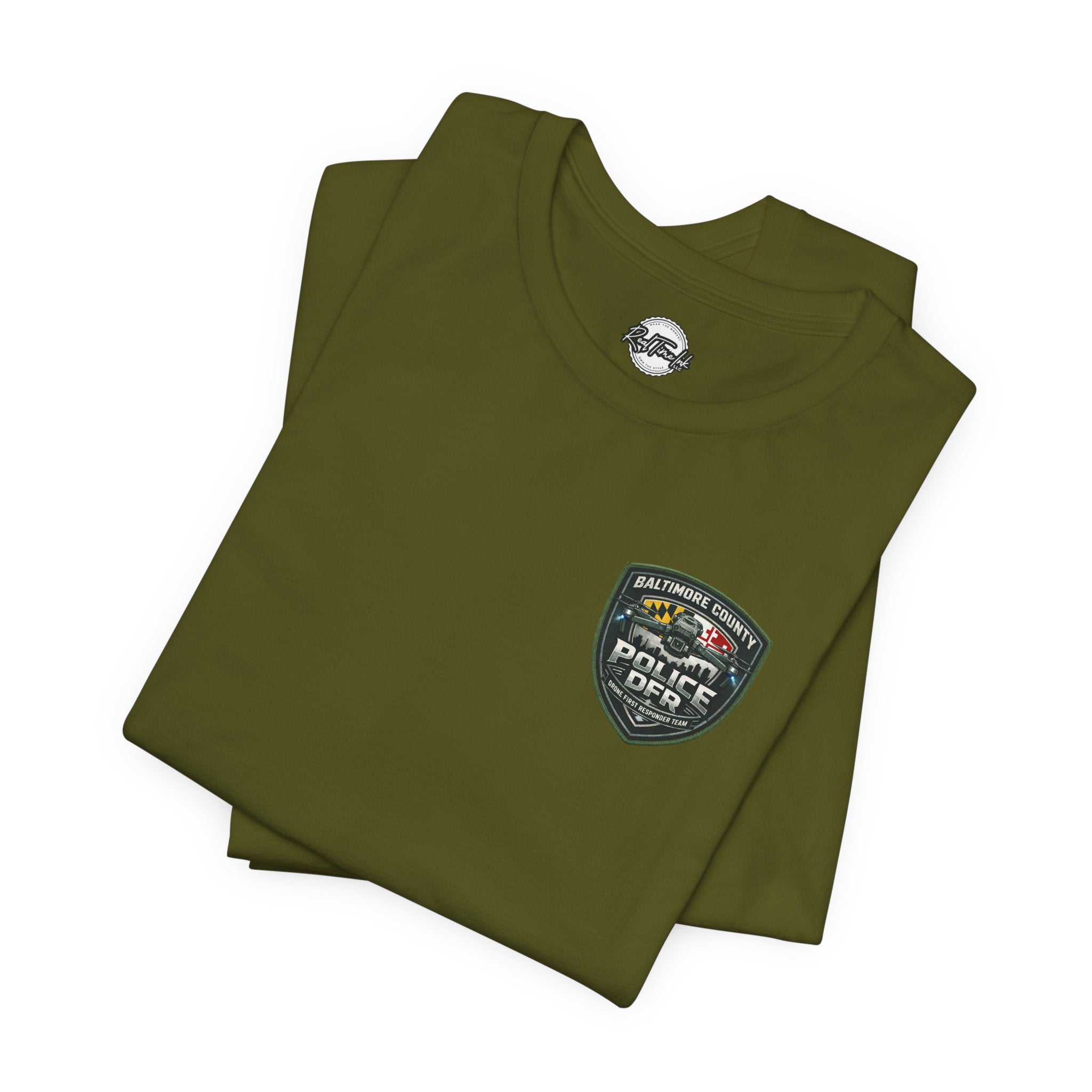 Police D.F.R. Baltimore County T-Shirt — Law Enforcement Support Tee