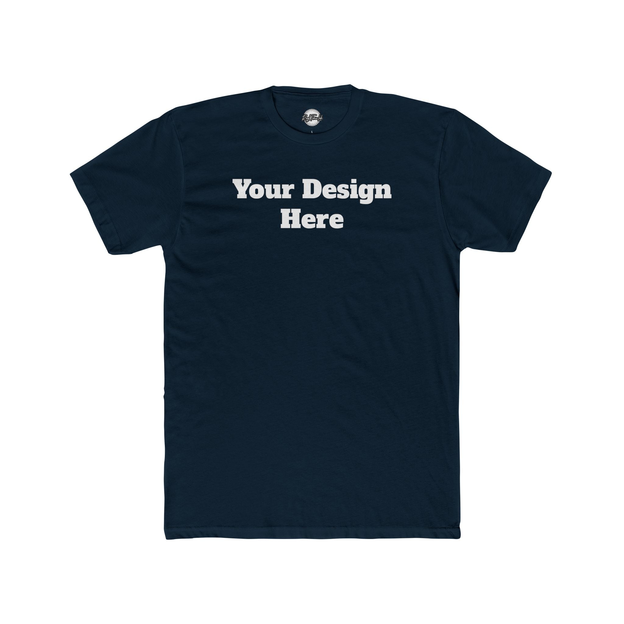 Custom unisex Cotton Crew Tee