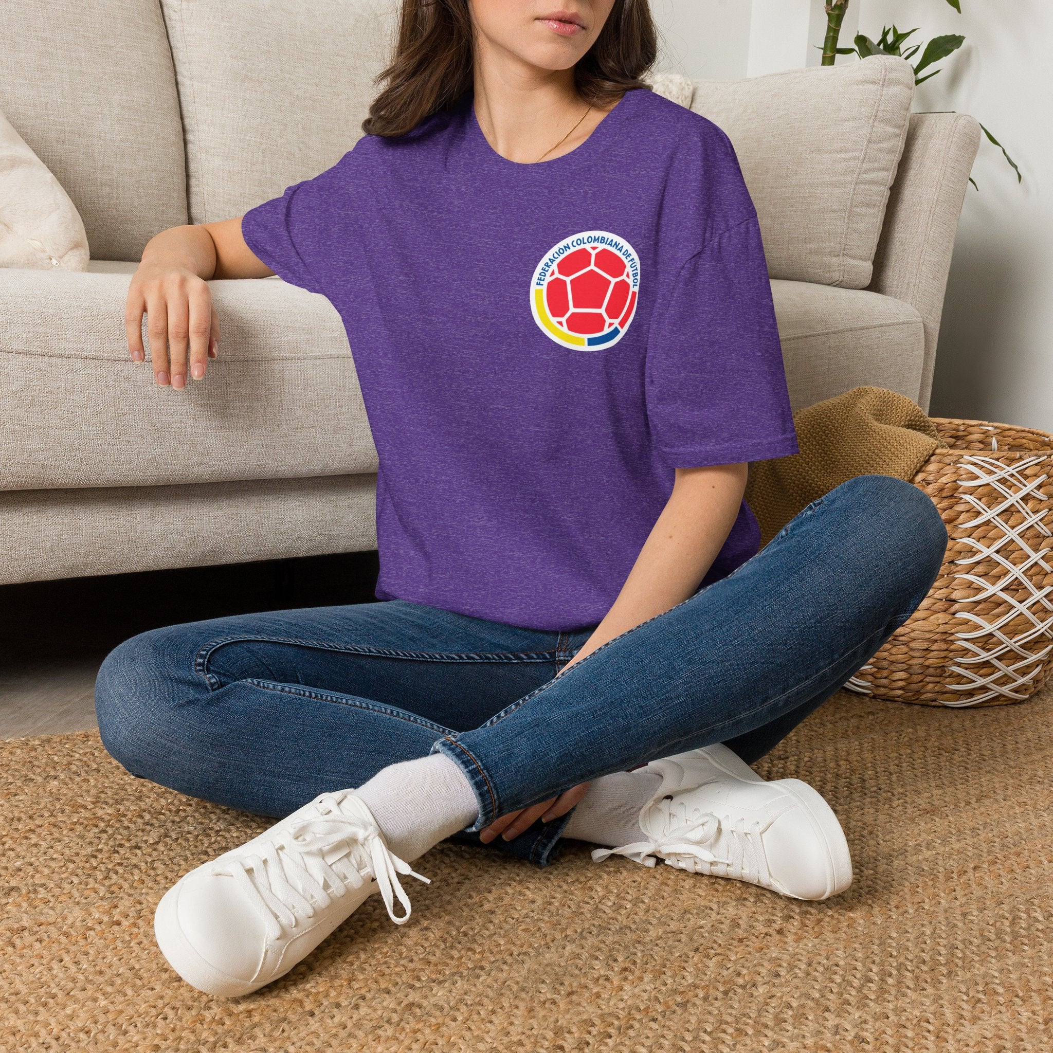 T-Shirt — Colombian Football Emblem Tee (Federación Colombiana de Fútbol)