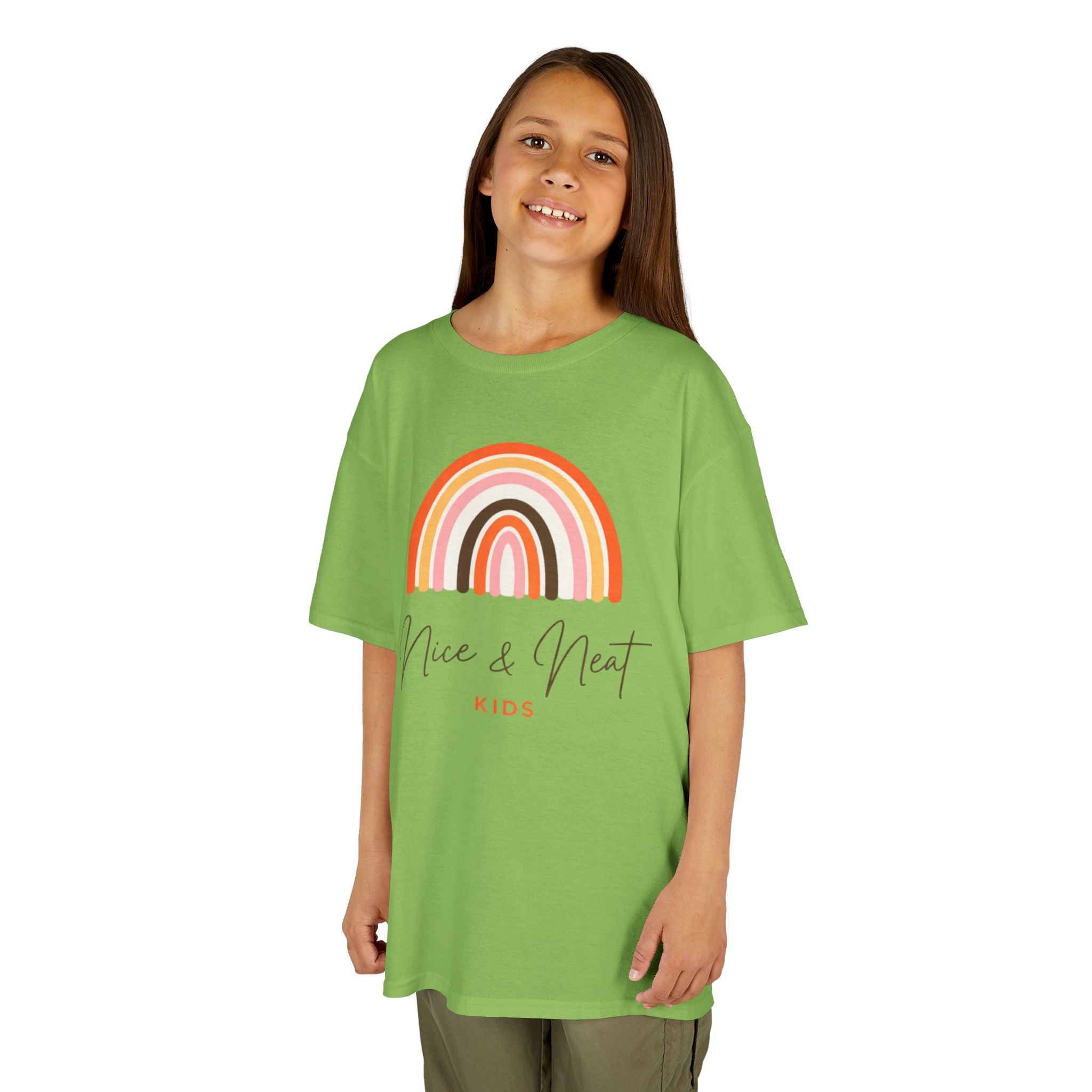 Nice & Neat Kids Rainbow Retro Graphic Shirt