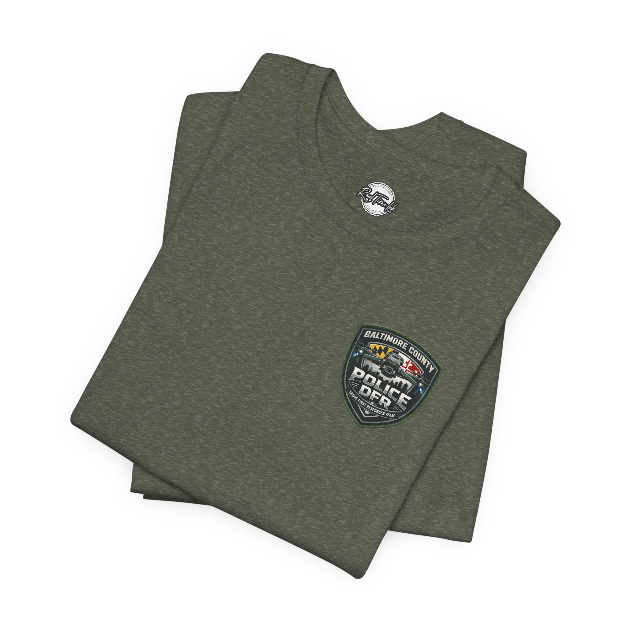 Police D.F.R. Baltimore County T-Shirt — Law Enforcement Support Tee