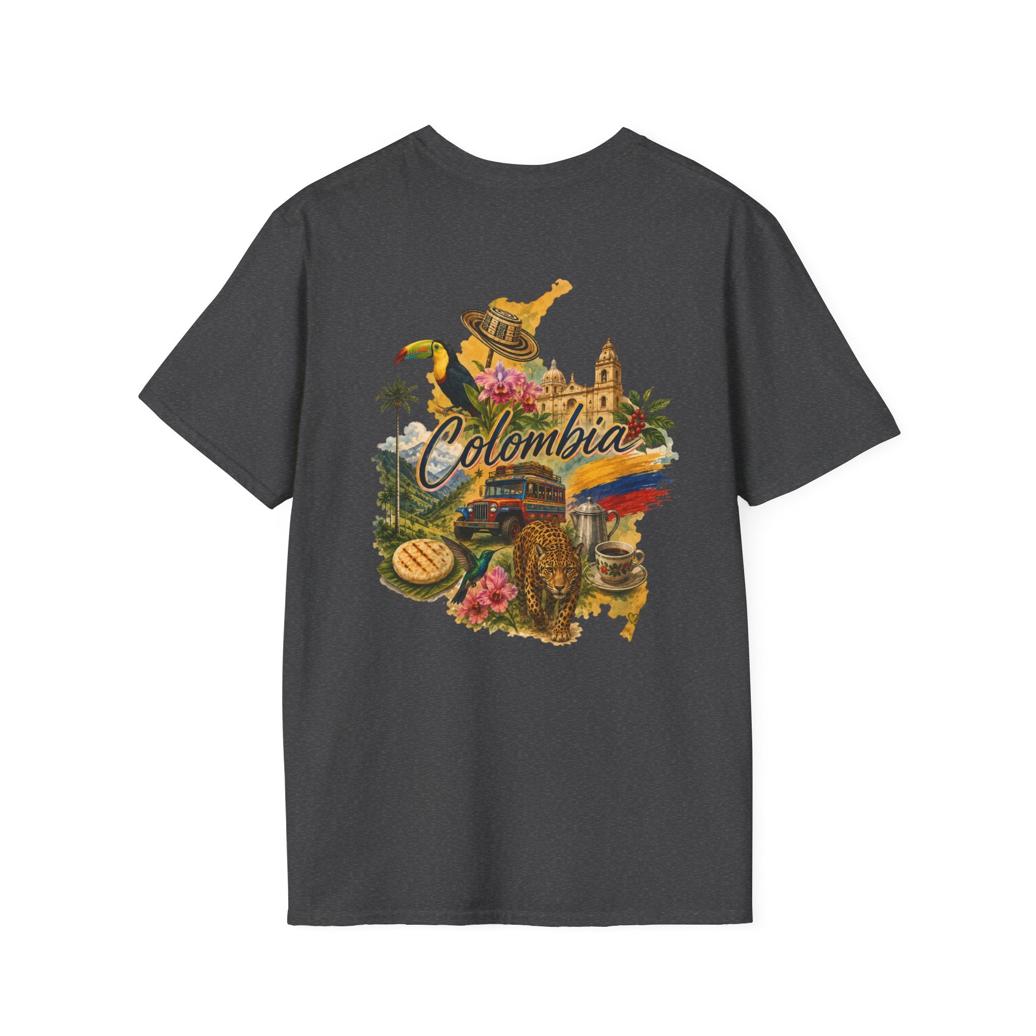 T-Shirt — Colombian Football Emblem Tee (Federación Colombiana de Fútbol)