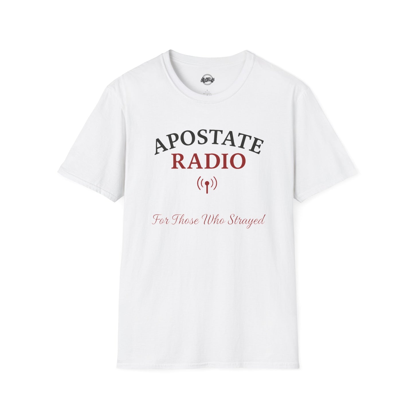 Apostate Radio T-Shirt - Unisex Softstyle Tee for Free Spirits
