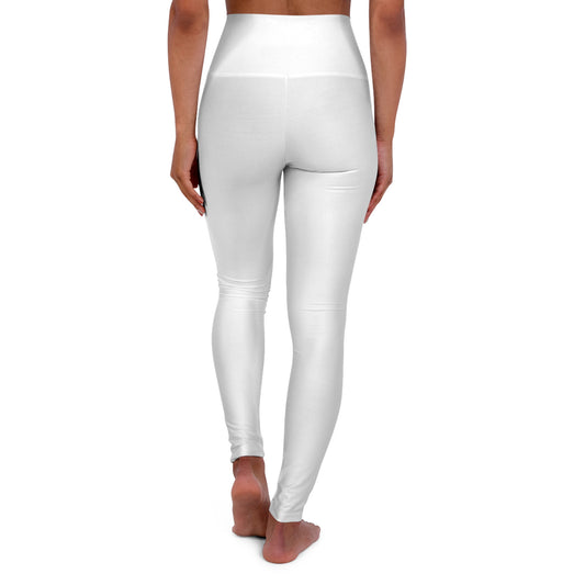 Yoga Leggings Purple Baltimore Blood Pattern