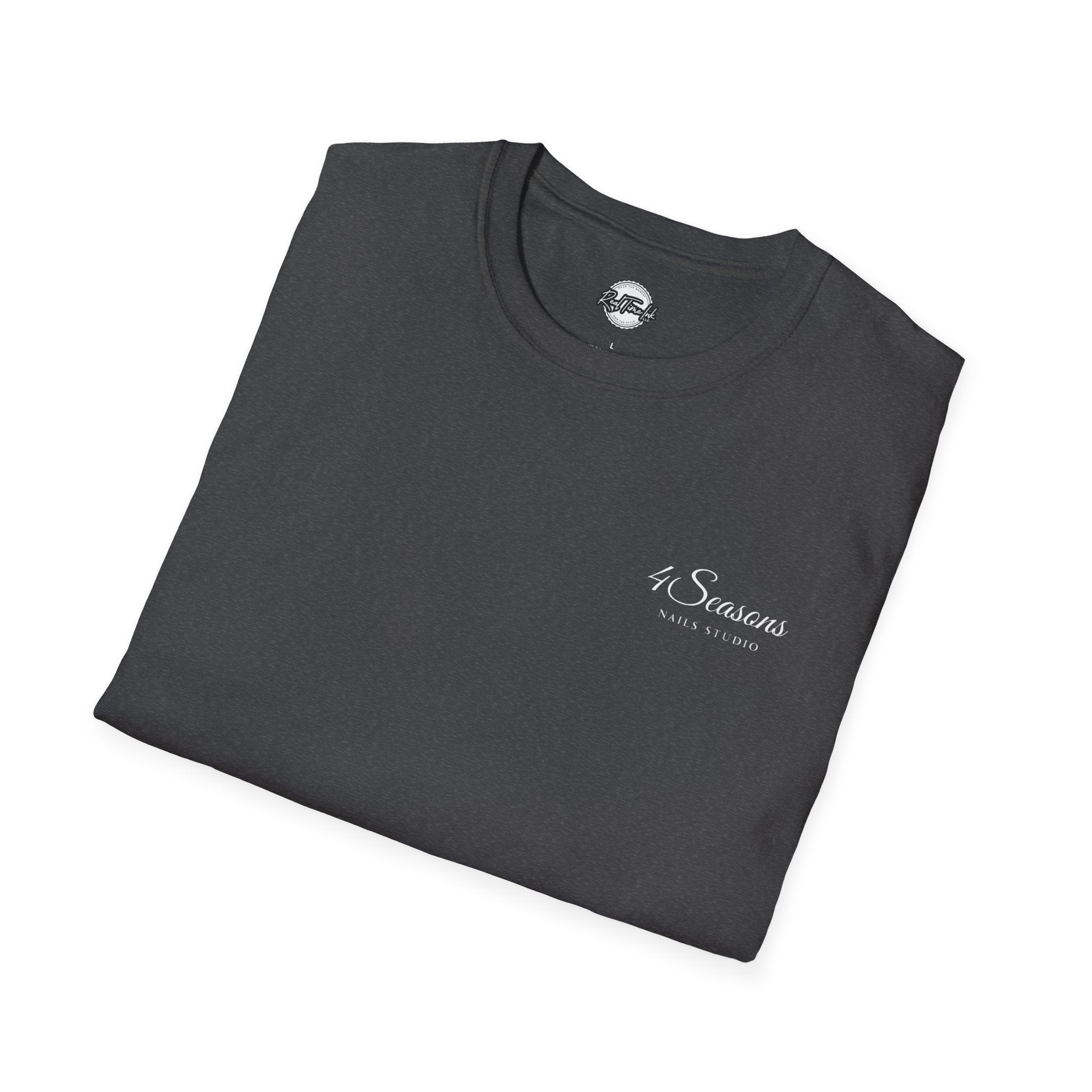 Nails Studio T-Shirt — "4 Seasons" Logo Tee (Salon Uniform)