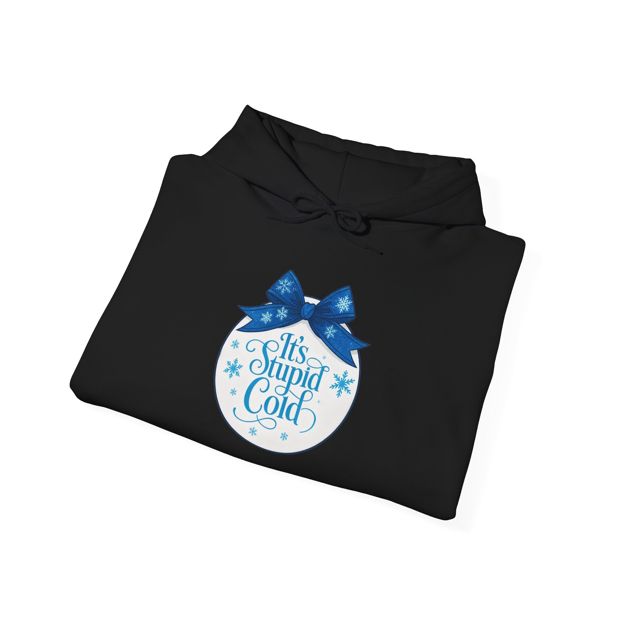 Its Stupid Cold Hoodie — Funny Winter Sweatshirt for Cold Weather