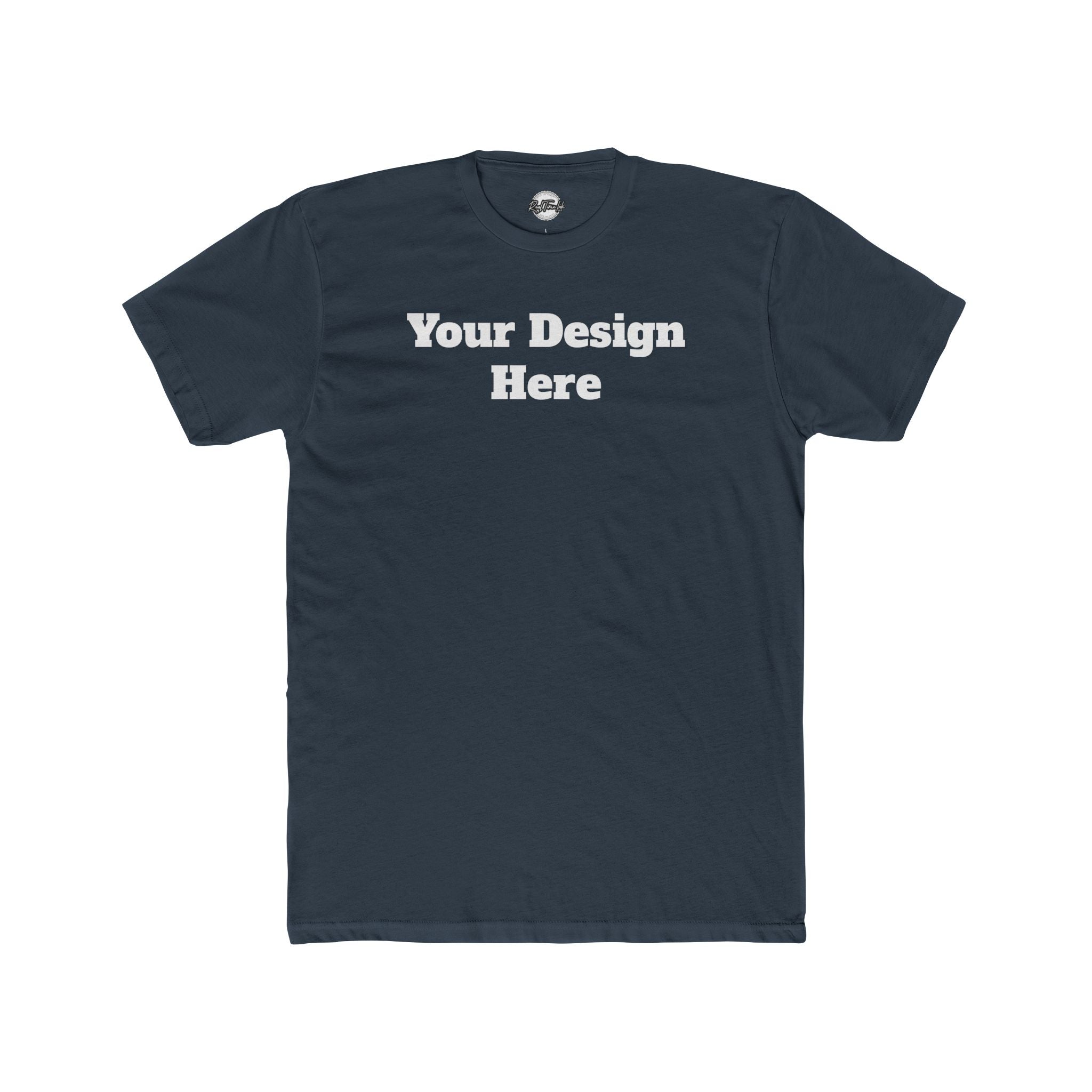 Custom unisex Cotton Crew Tee