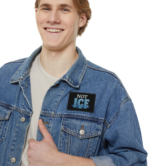 Iron-On Patches - Not ICE Embroidered Patch