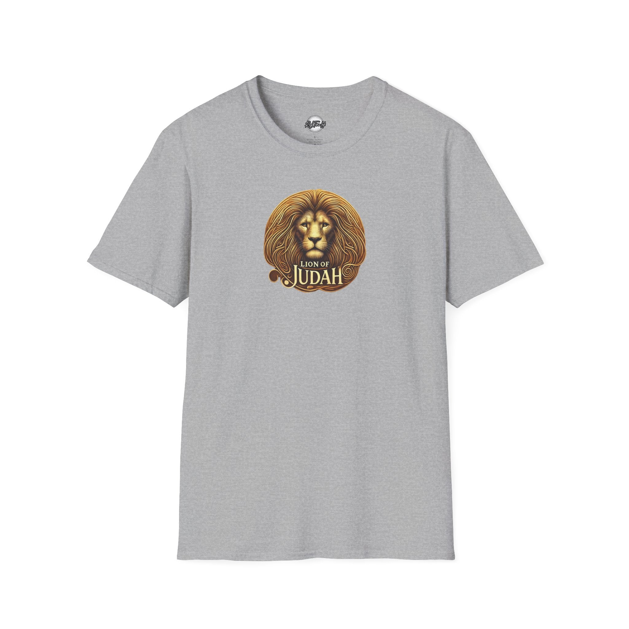 Lion of Judah Unisex Softstyle T-Shirt - Spiritual and Inspirational Apparel