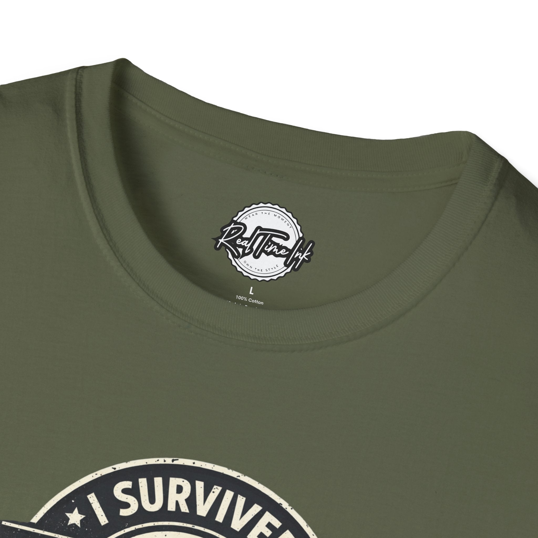 I Survived Monday T-Shirt — Funny Workweek Graphic Tee