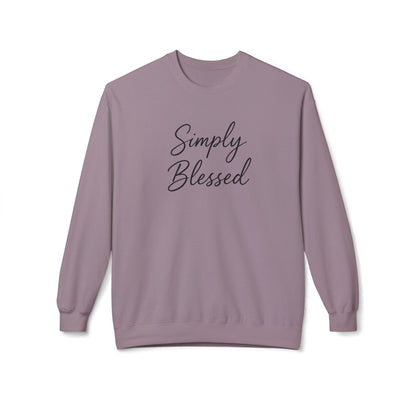 Simply Blessed Unisex Crewneck Sweatshirt