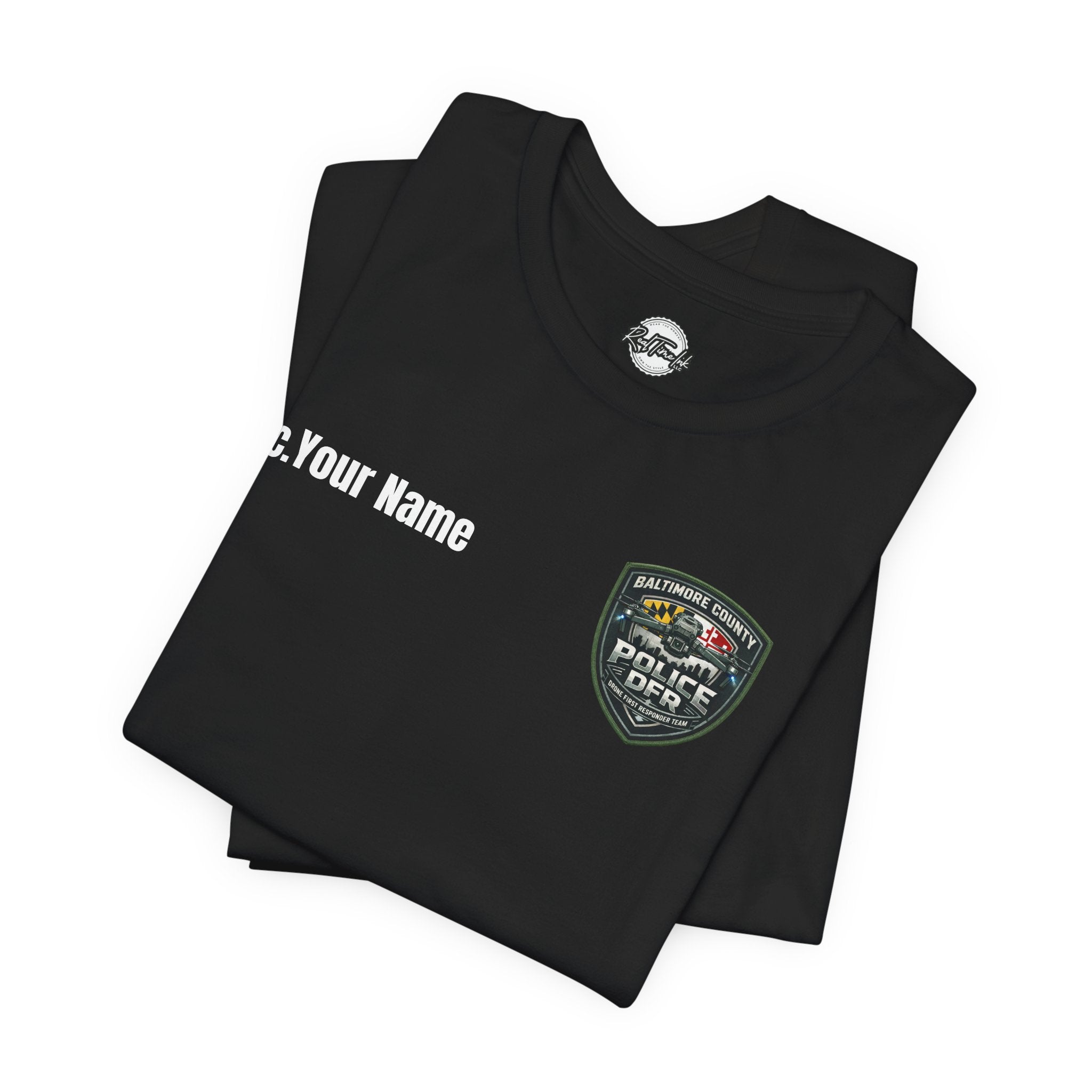 Police D.F.R. Baltimore County T-Shirt — Law Enforcement Support Tee