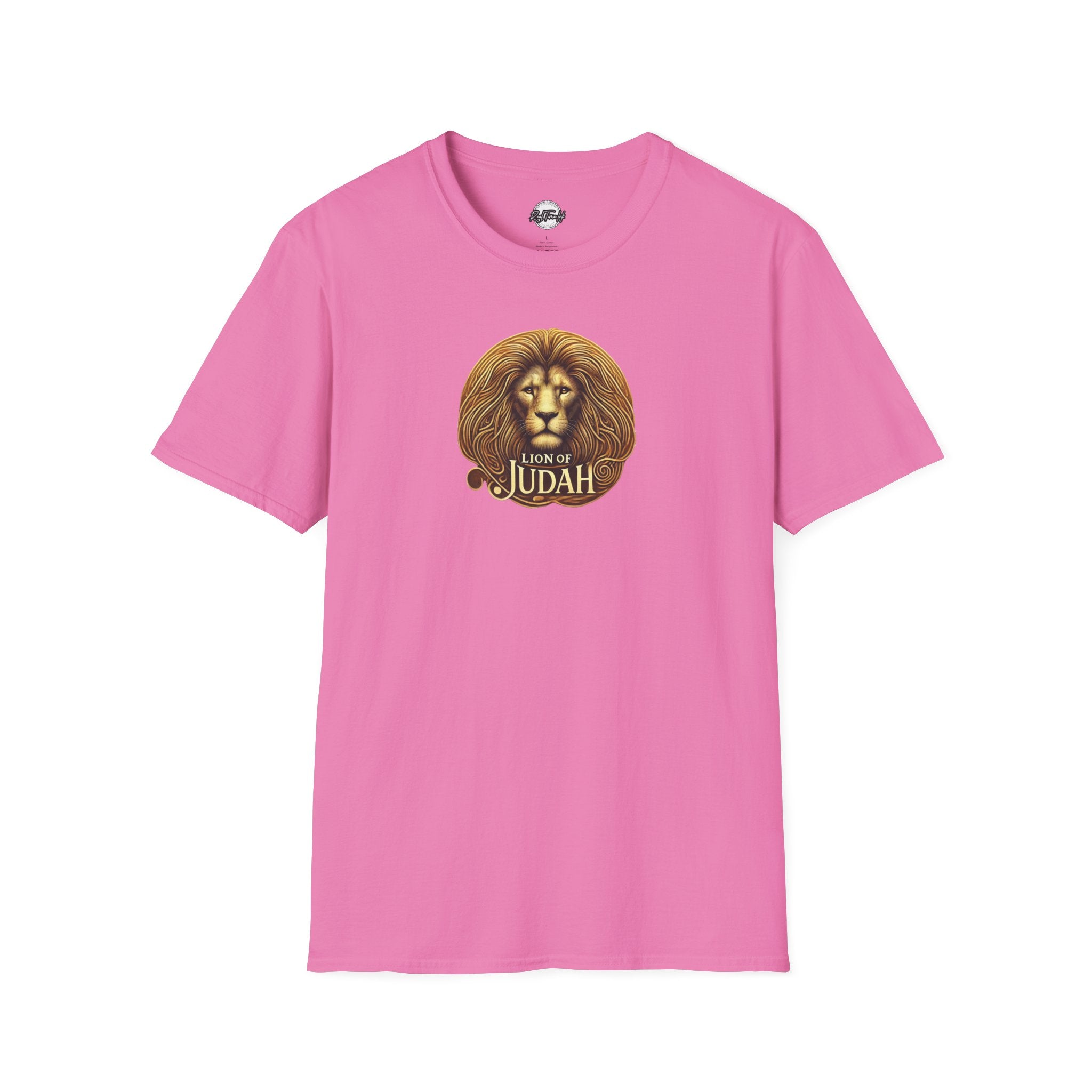 Lion of Judah Unisex Softstyle T-Shirt - Spiritual and Inspirational Apparel