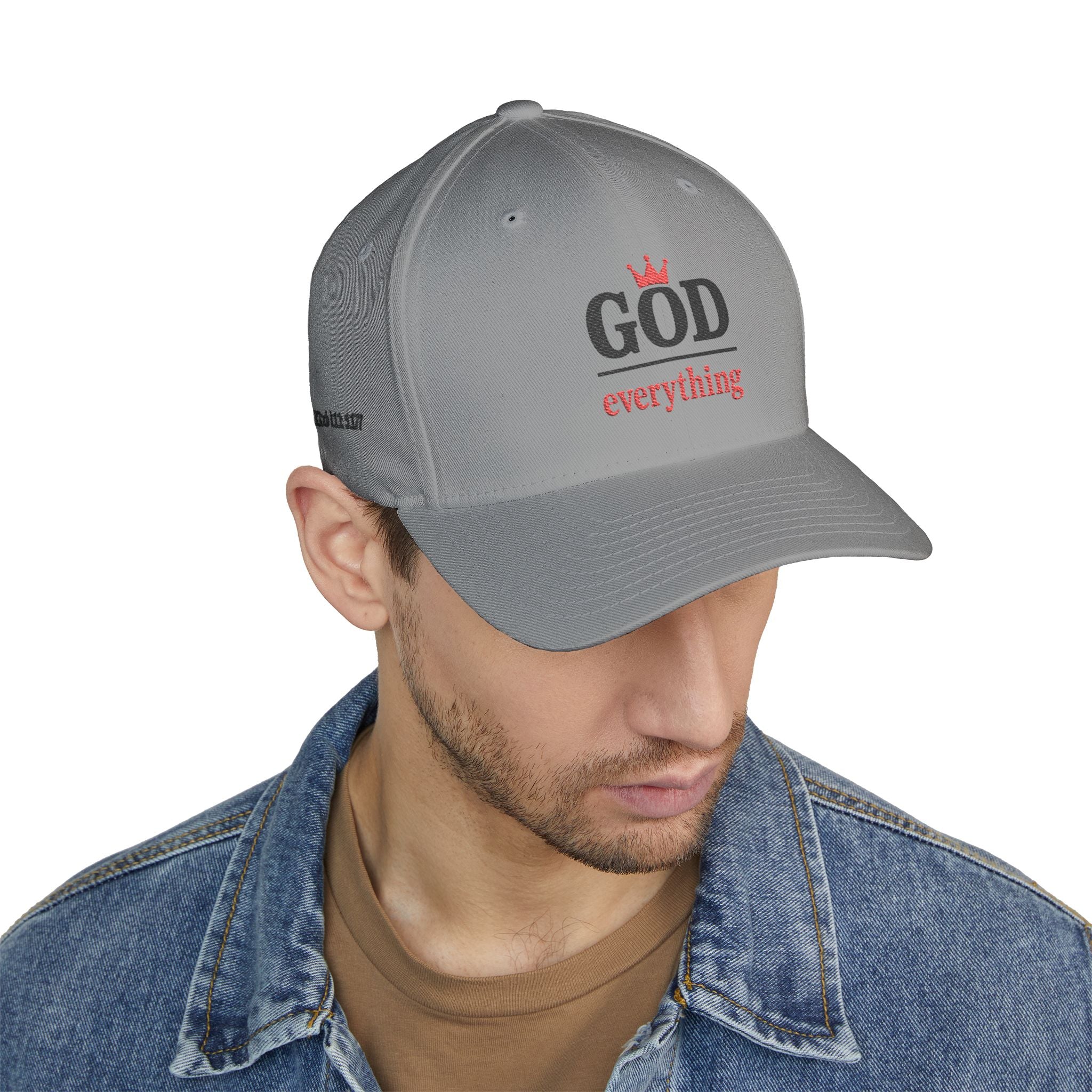 Embroidered Cap - God over Everything Design