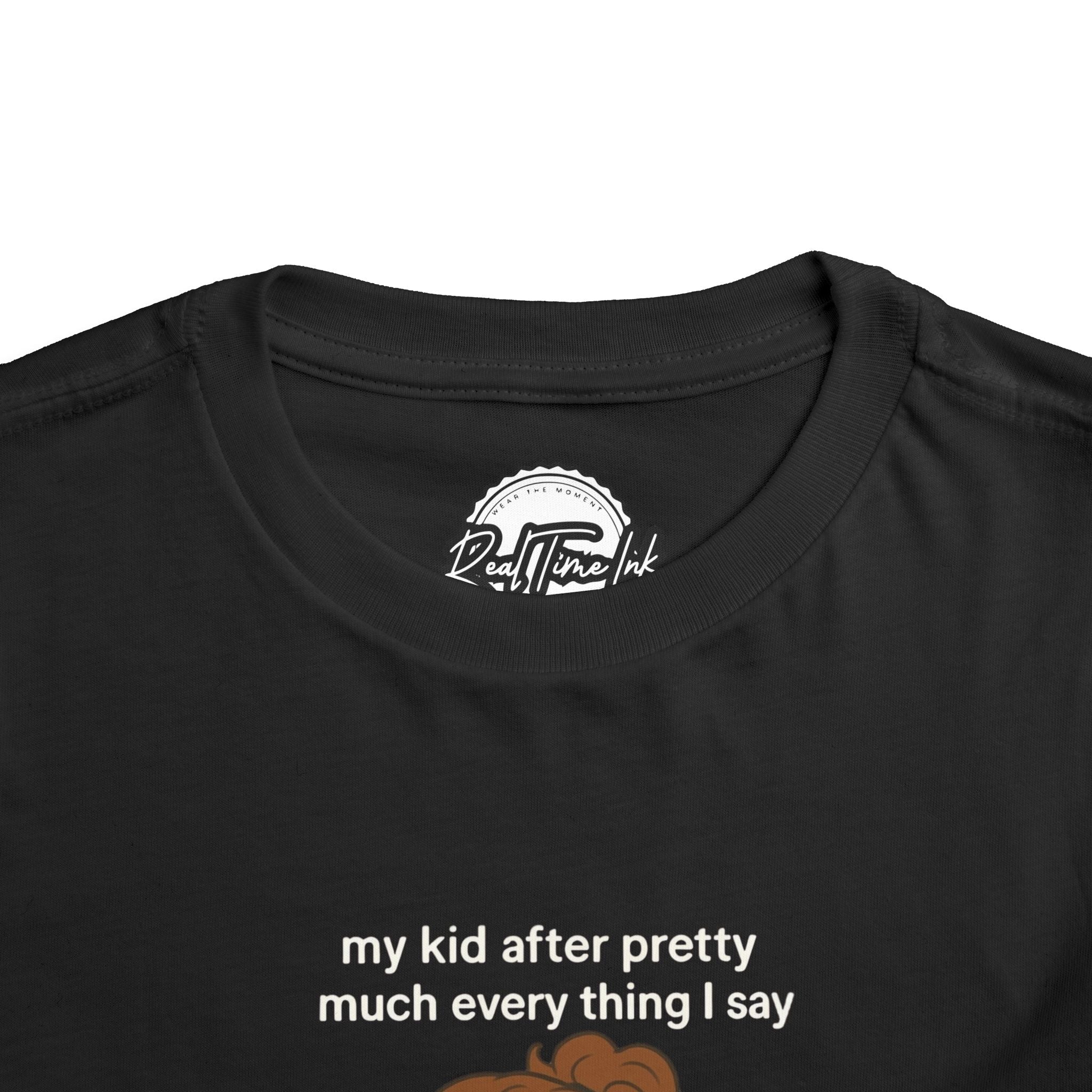 Whimsical Toddler Tee - "WHHHAAATTT??" Fun Kids T-Shirt, Playful Gift, Birthday, Everyday Wear, Humor Clothing