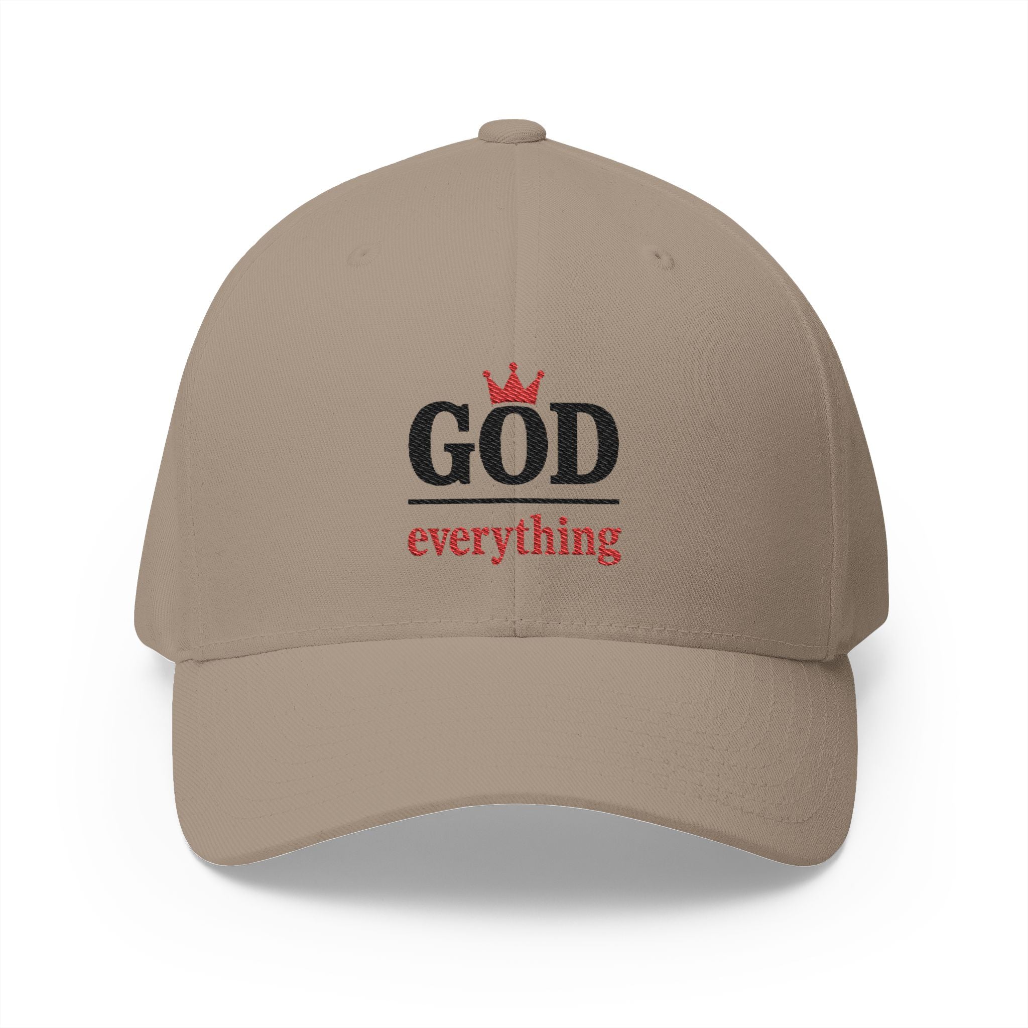 Embroidered Cap - God over Everything Design