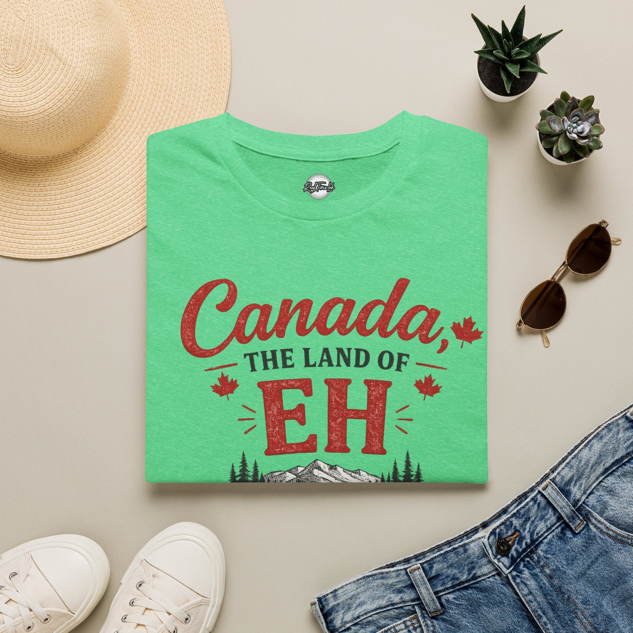 Canada The Land of EH T-Shirt — Funny Canadian Pride Tee