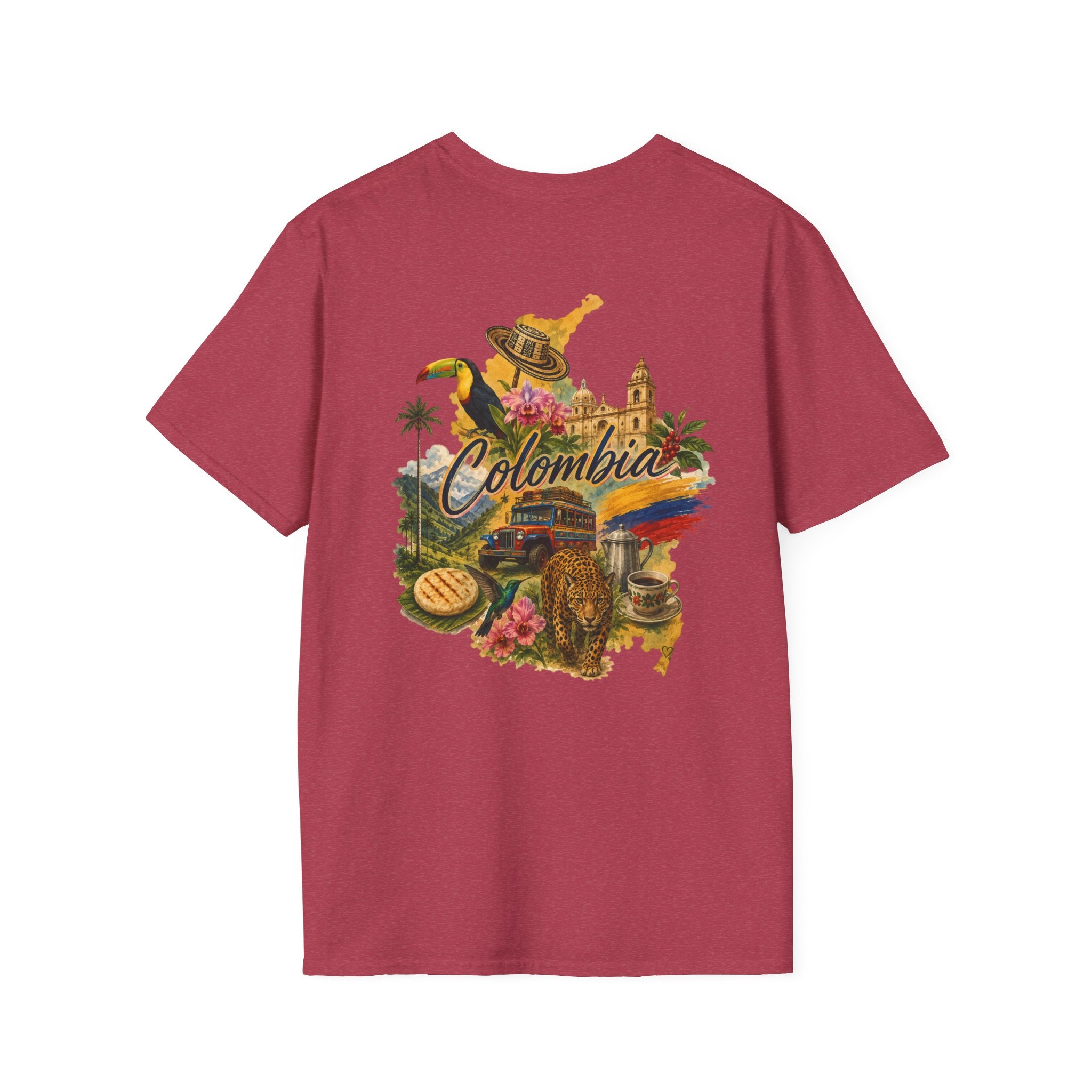 T-Shirt — Colombian Football Emblem Tee (Federación Colombiana de Fútbol)