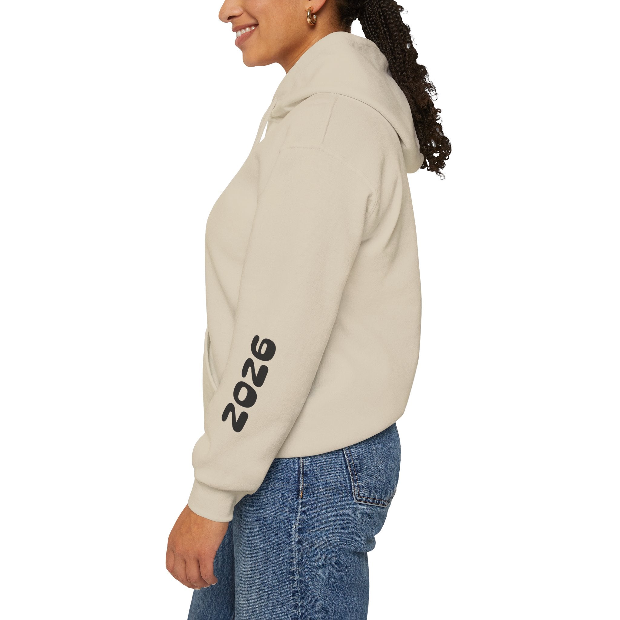 USA 250 Heart Flag Hoodie — 1776 & 2026 Patriotic Anniversary Sweatshirt