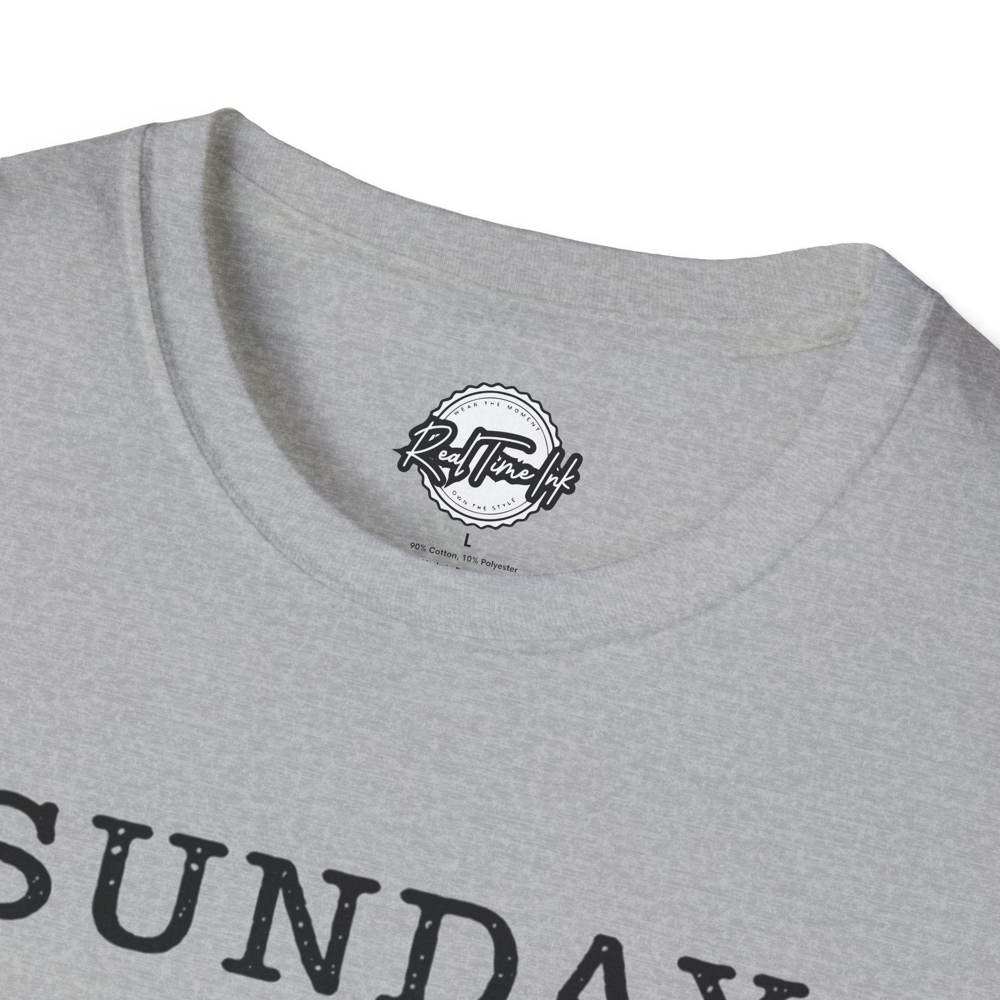 Sunday Graphic T-Shirt — Minimalist Weekend Tee