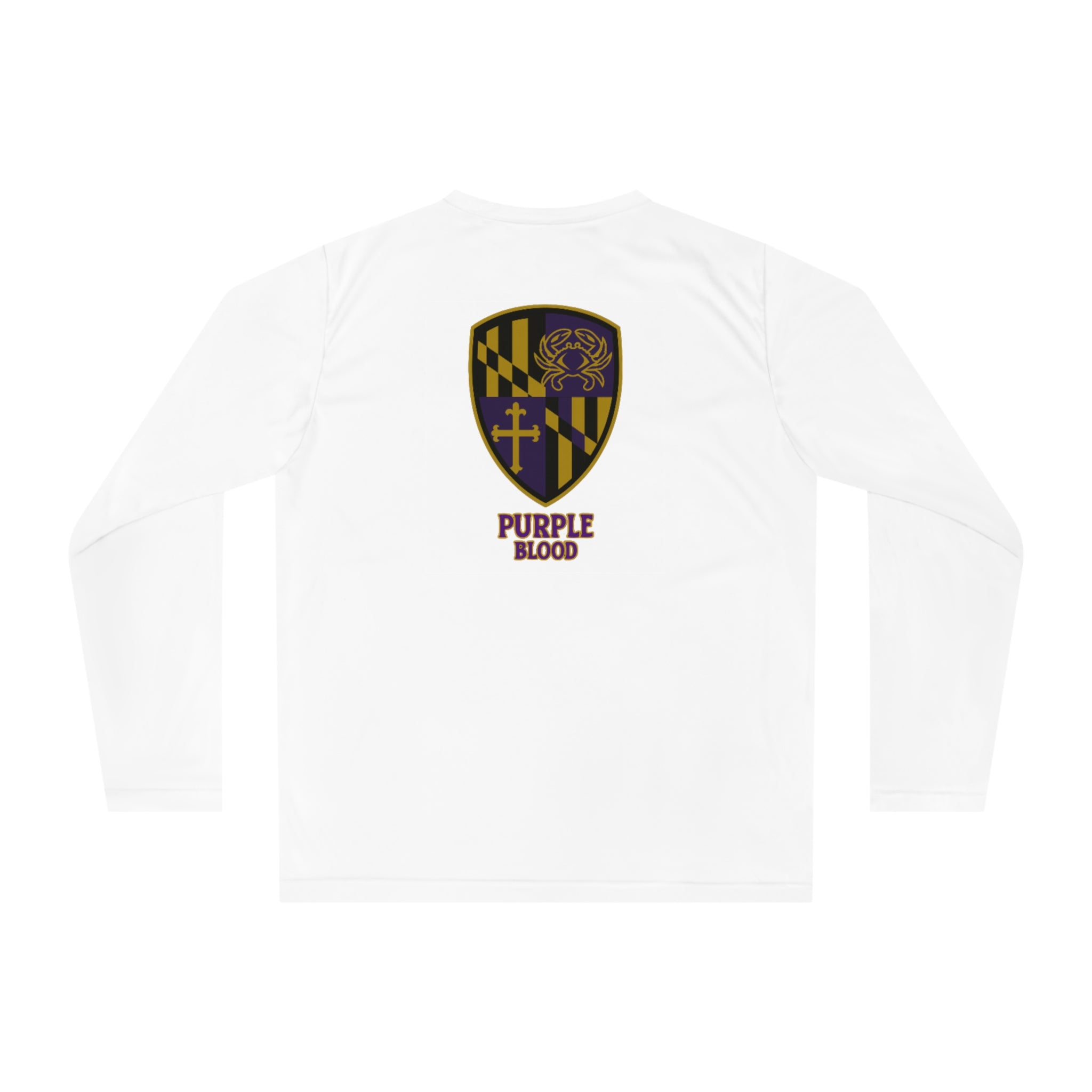 Long Sleeve Shirt - Purple Blood Design