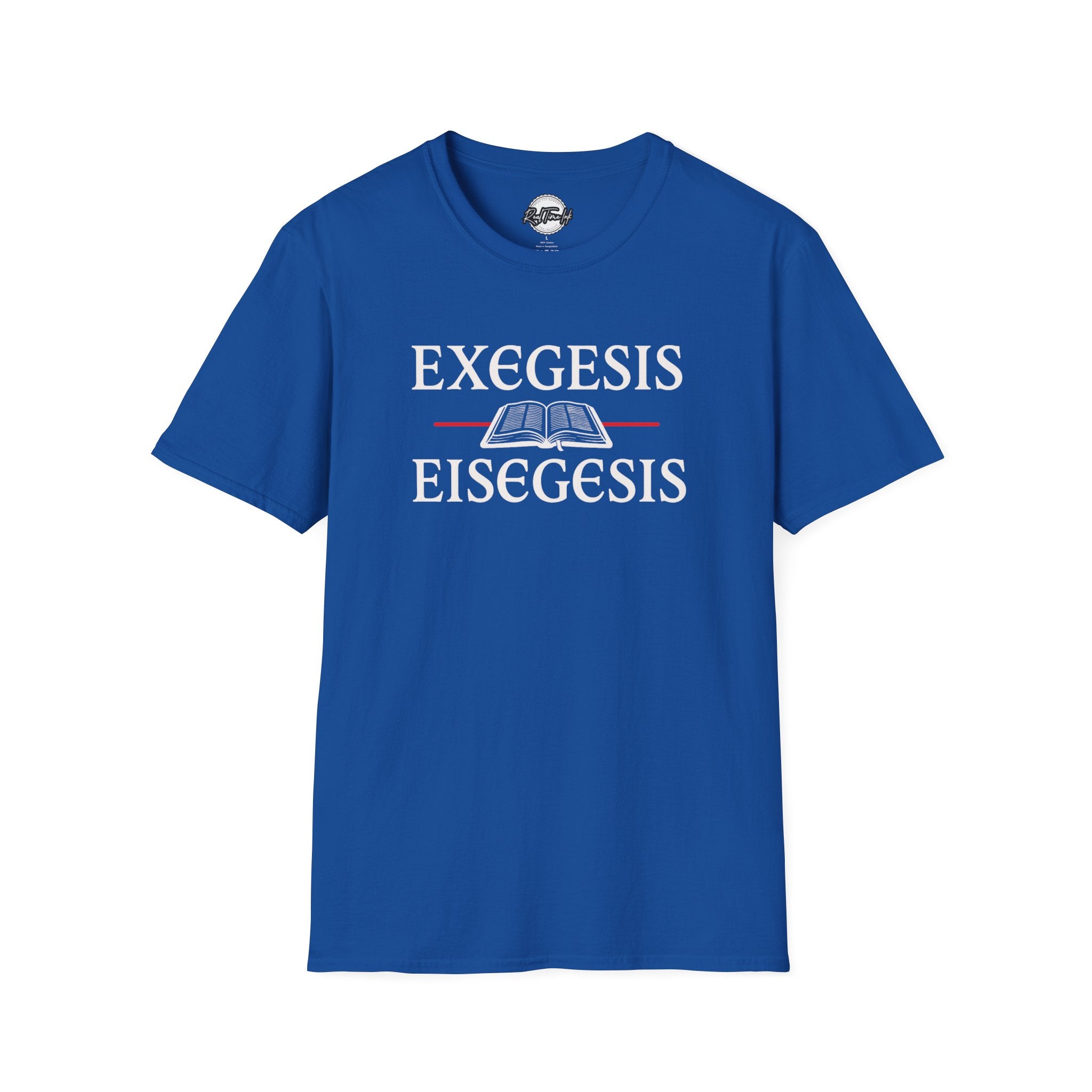 Biblical Studies T-Shirt | Exegesis & Eisegesis Shirt for Theology Lovers, Gift for Students, Religious Occasion Apparel