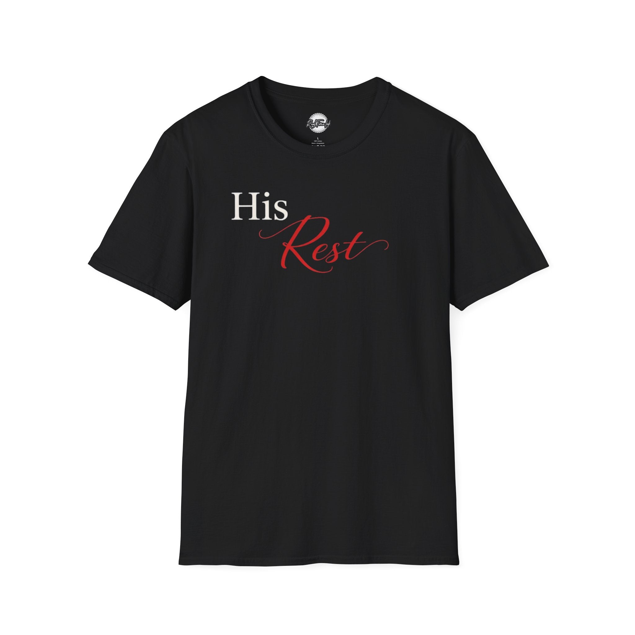 His Rest Valentines Couples Shirt — Couples T-Shirt