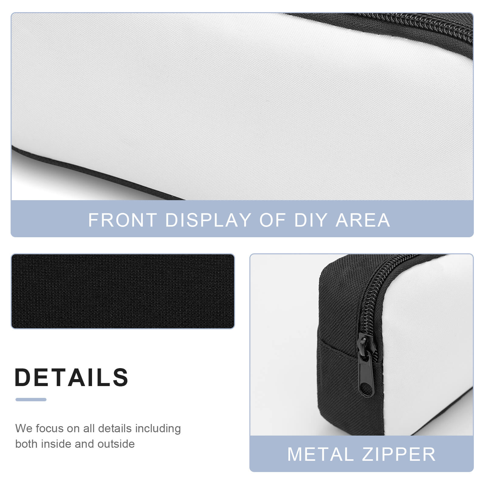 Nice & Neat Zipper Pencil Case