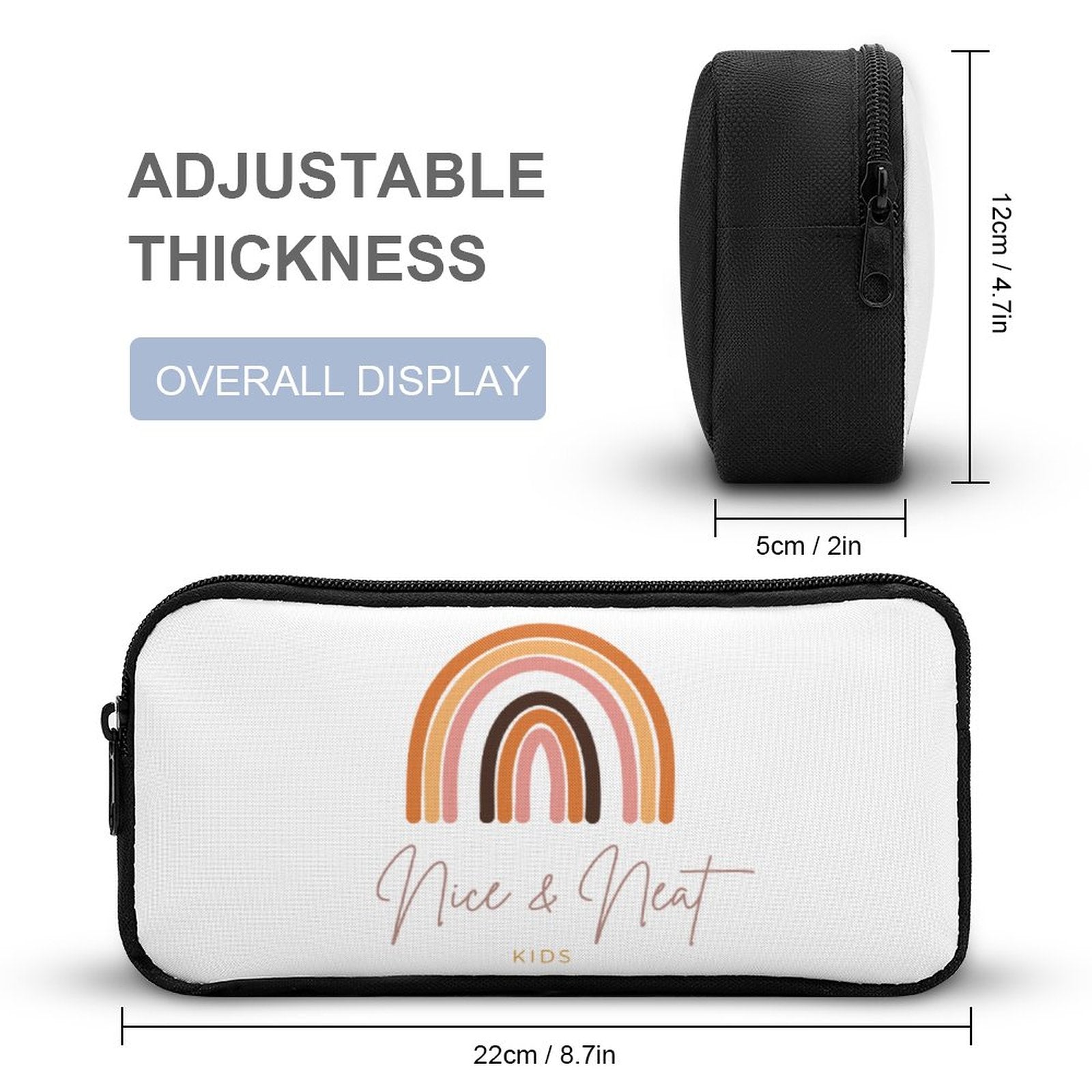 Nice & Neat Zipper Pencil Case