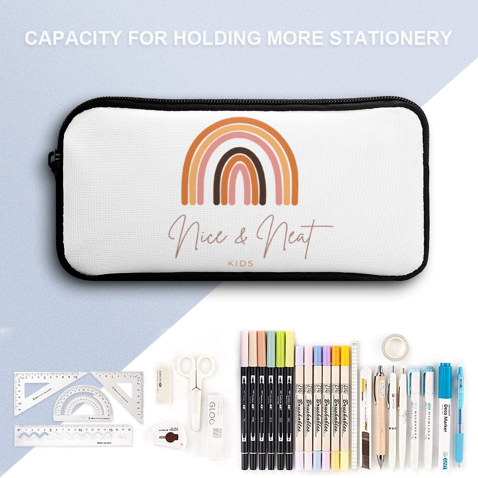 Nice & Neat Zipper Pencil Case